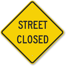 street closed