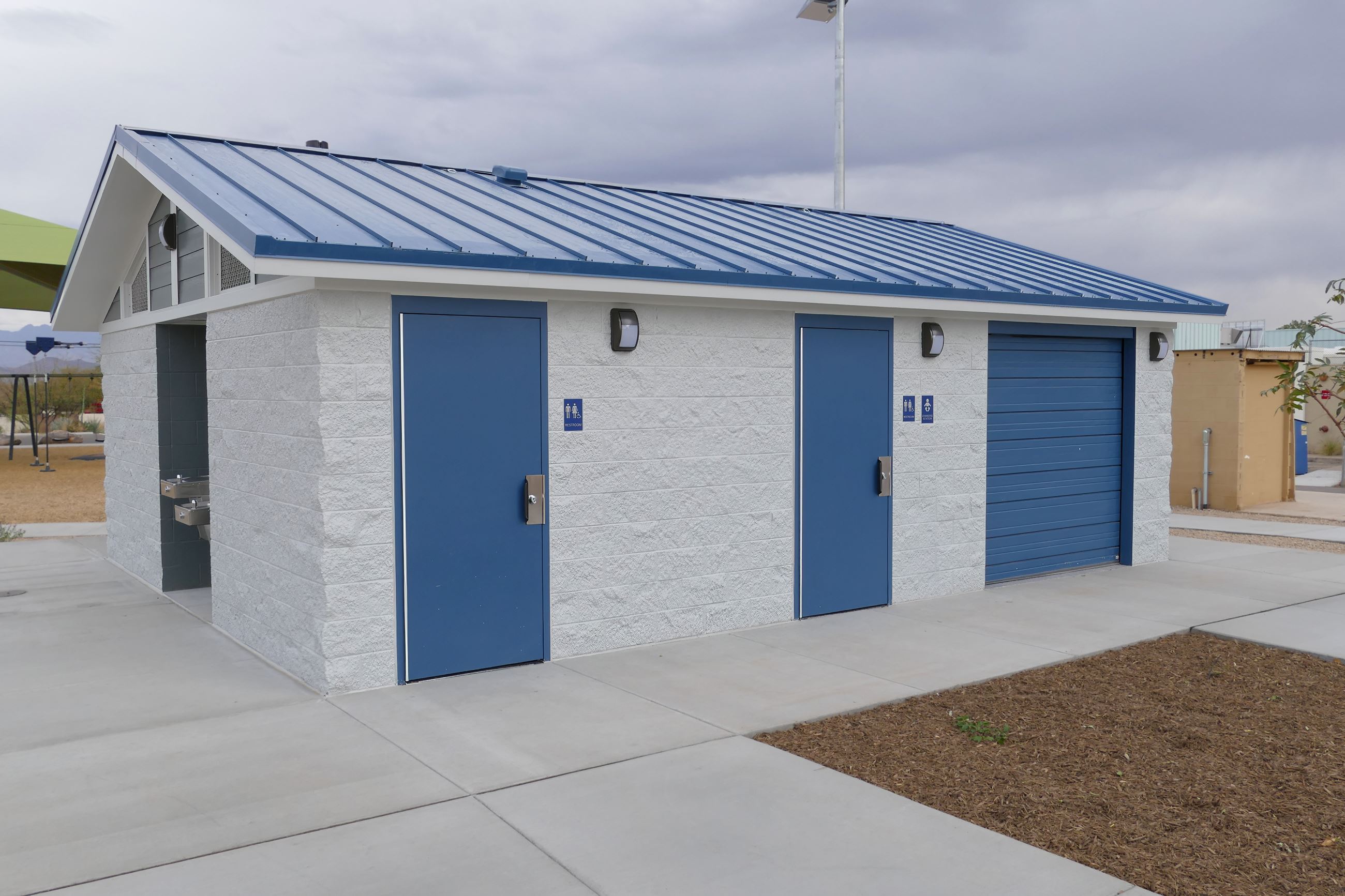 Restroom at Four Peaks Park