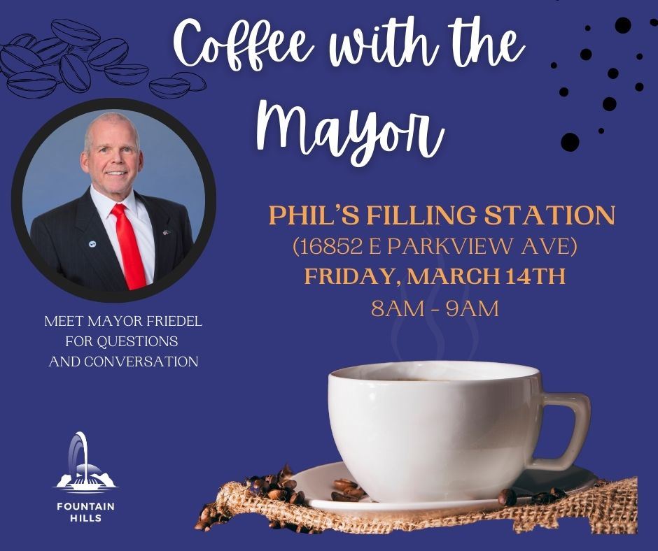Coffee with the Mayor Friday