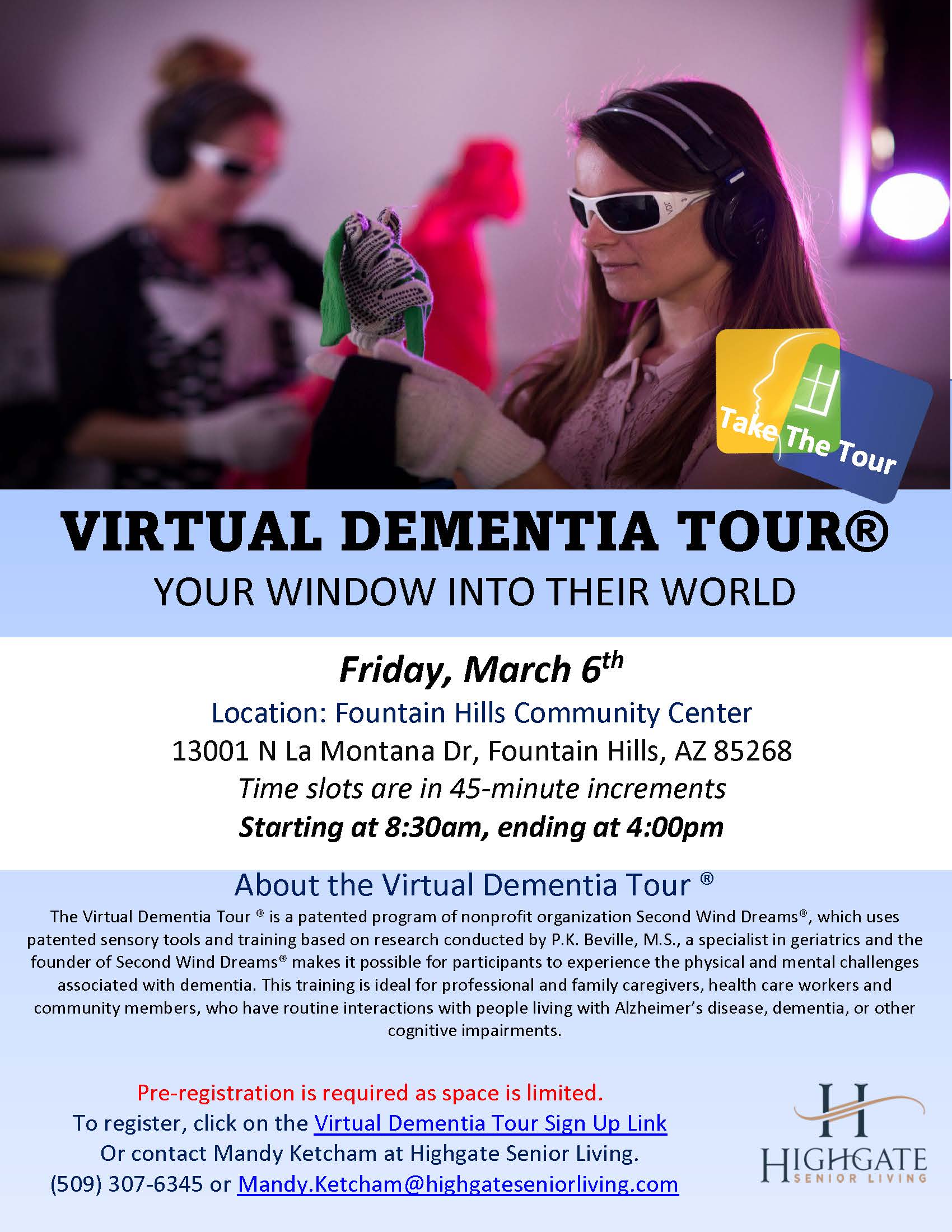 Virtual Dementia Tour Flyer_Fountain Hills