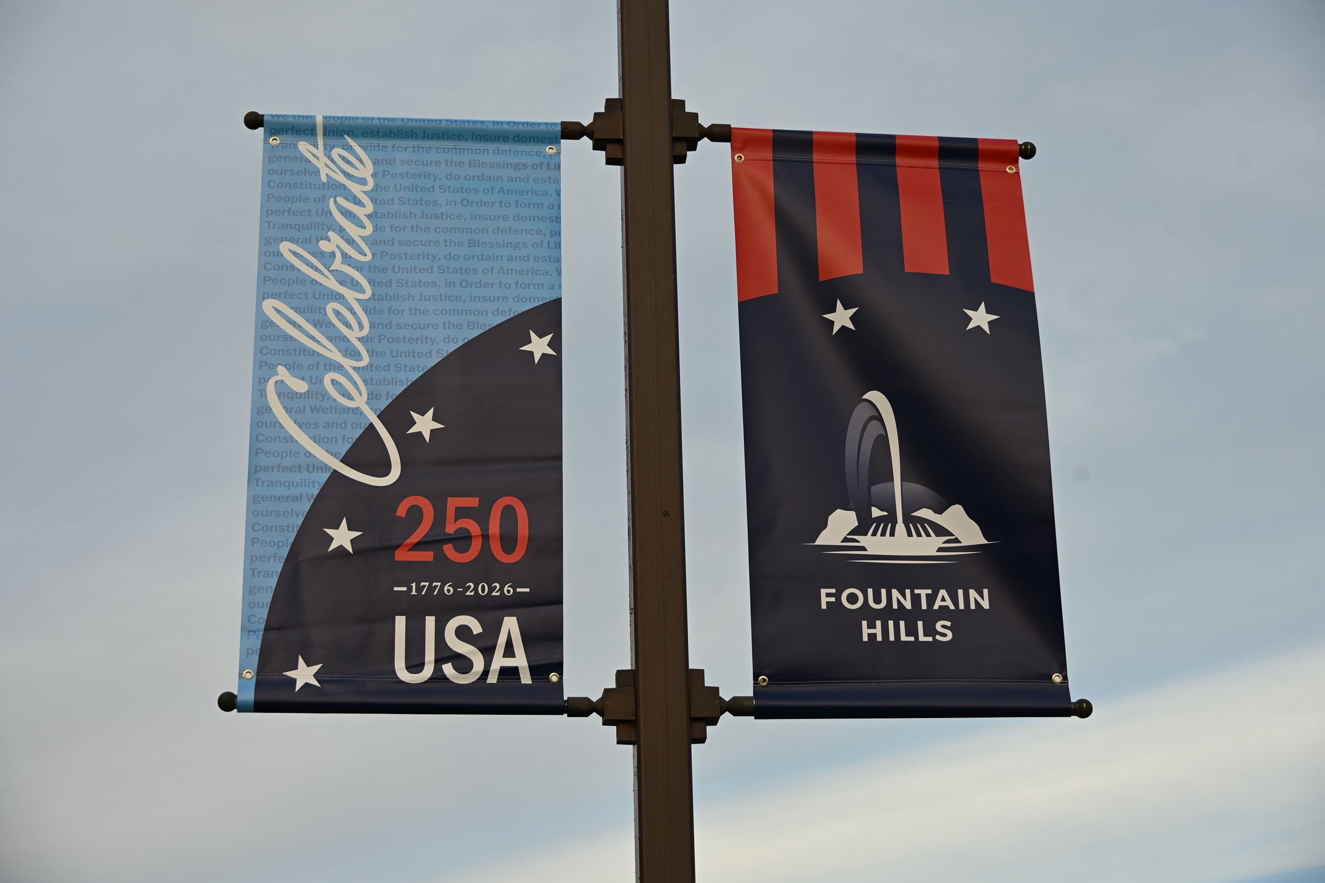 America 250 Banners Flip Side