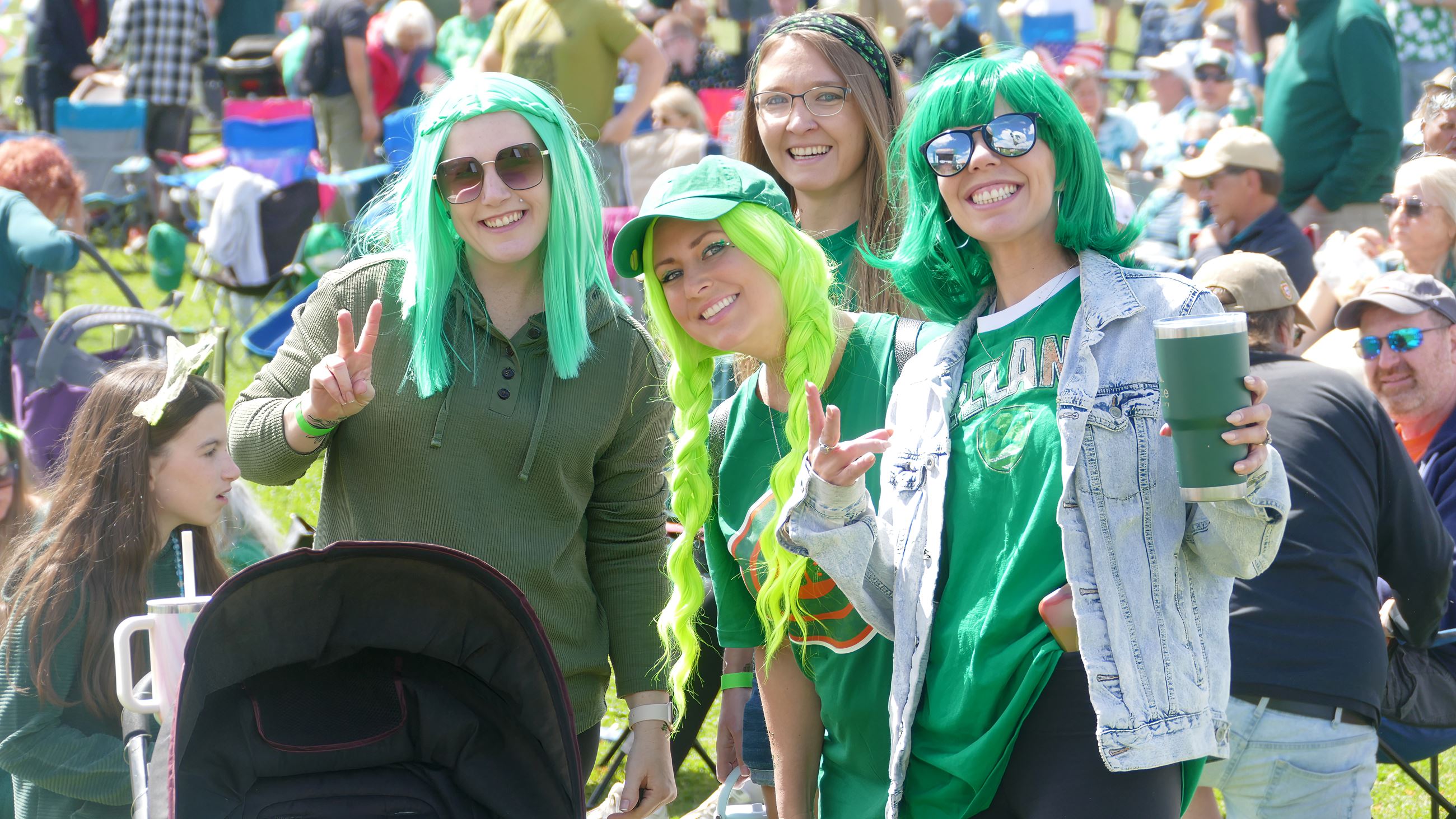 Two Irish Fest Attendees